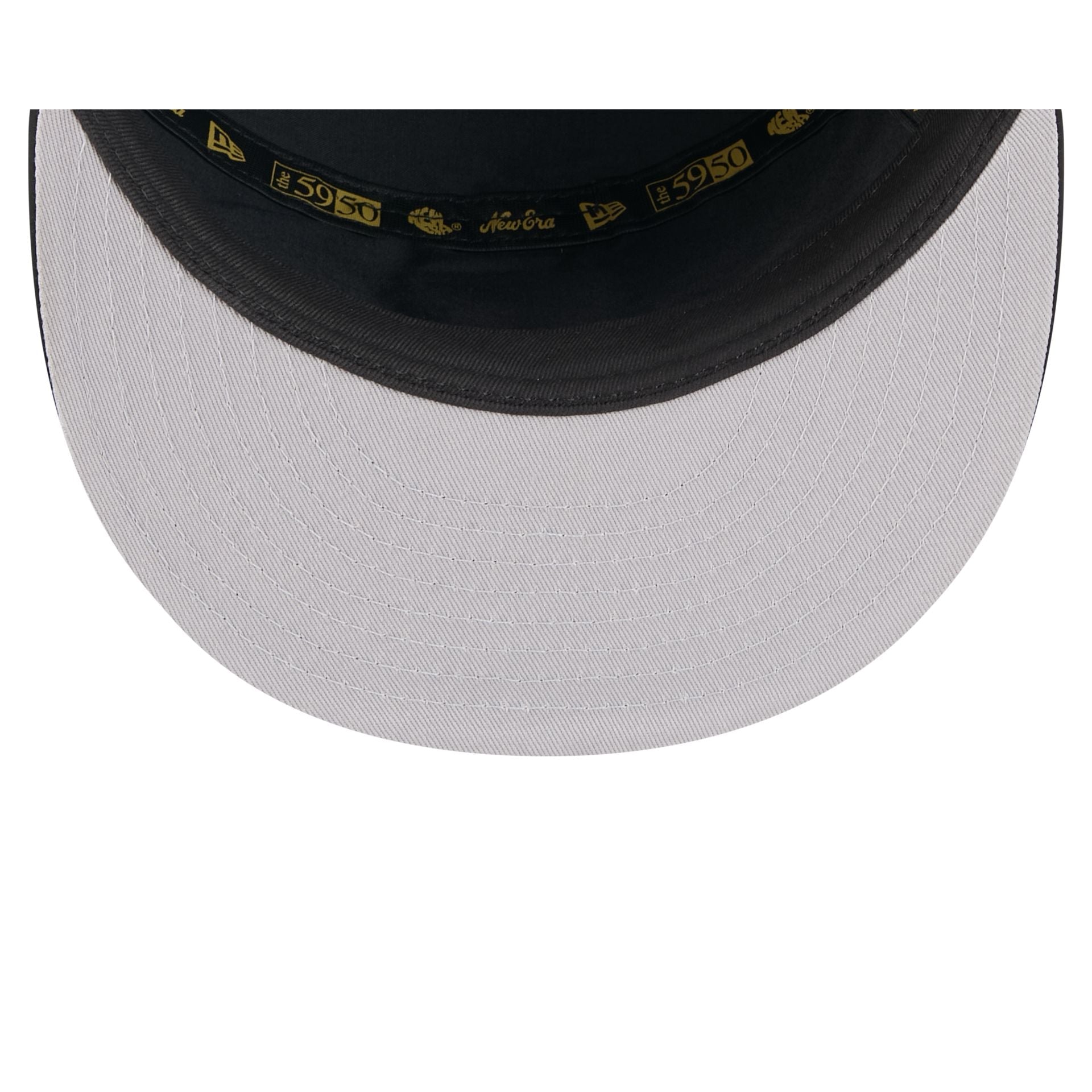 Buffalo Bills Black Poly Rope Split Panel 59FIFTY Fitted Hat