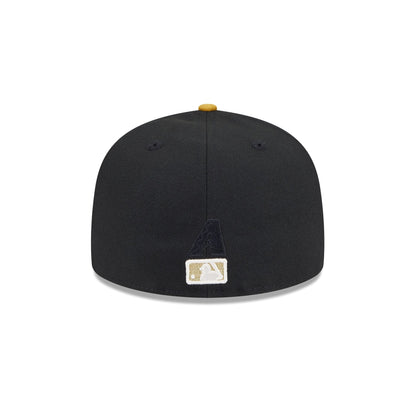 Arizona Diamondbacks Metallic Gold Logo 59FIFTY Fitted Hat