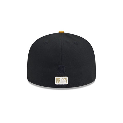 Detroit Tigers Metallic Gold Logo 59FIFTY Fitted Hat