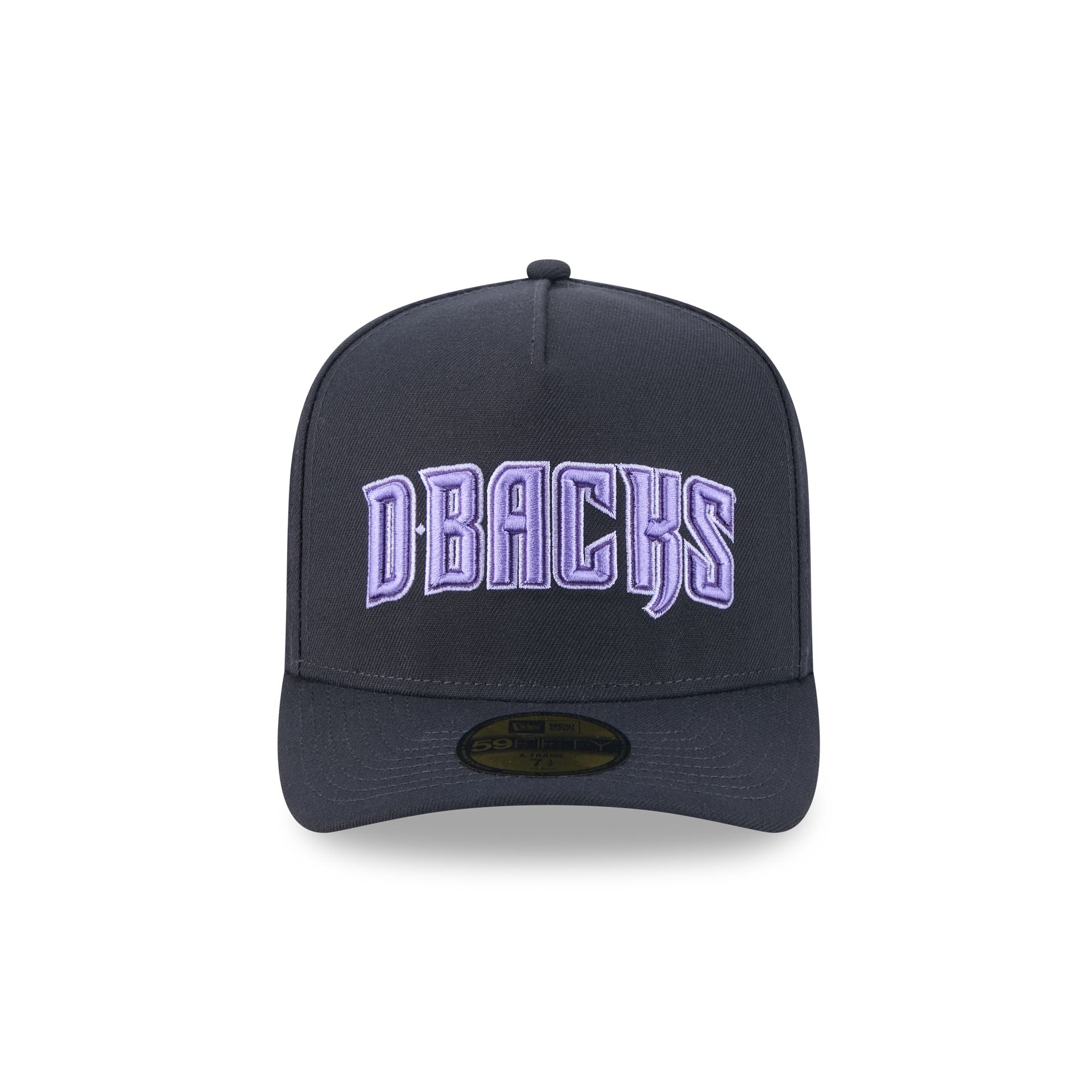 Arizona Diamondbacks Navy Lavender 59FIFTY A-Frame Fitted Hat