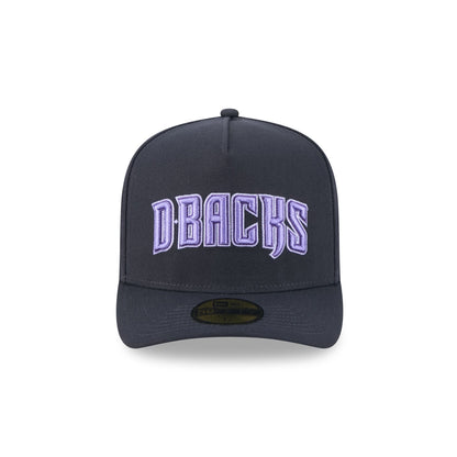 Arizona Diamondbacks Navy Lavender 59FIFTY A-Frame Fitted Hat