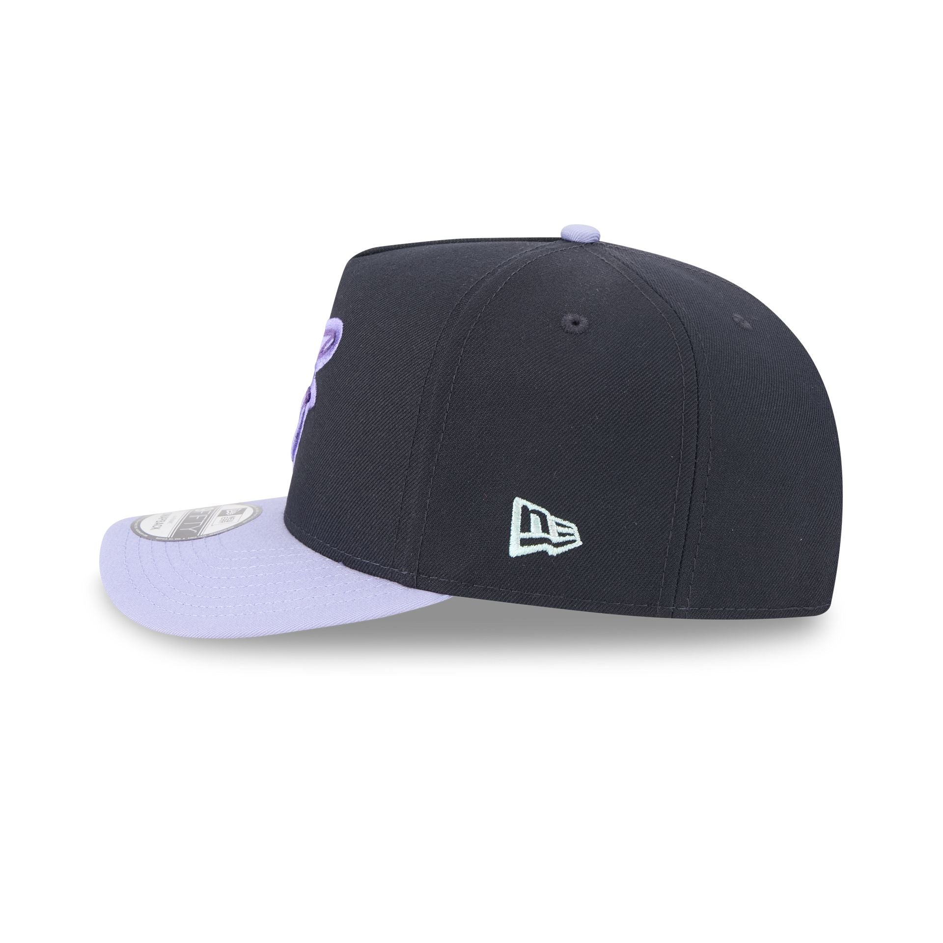Baltimore Orioles Navy Lavender 9FIFTY A-Frame Snapback Hat