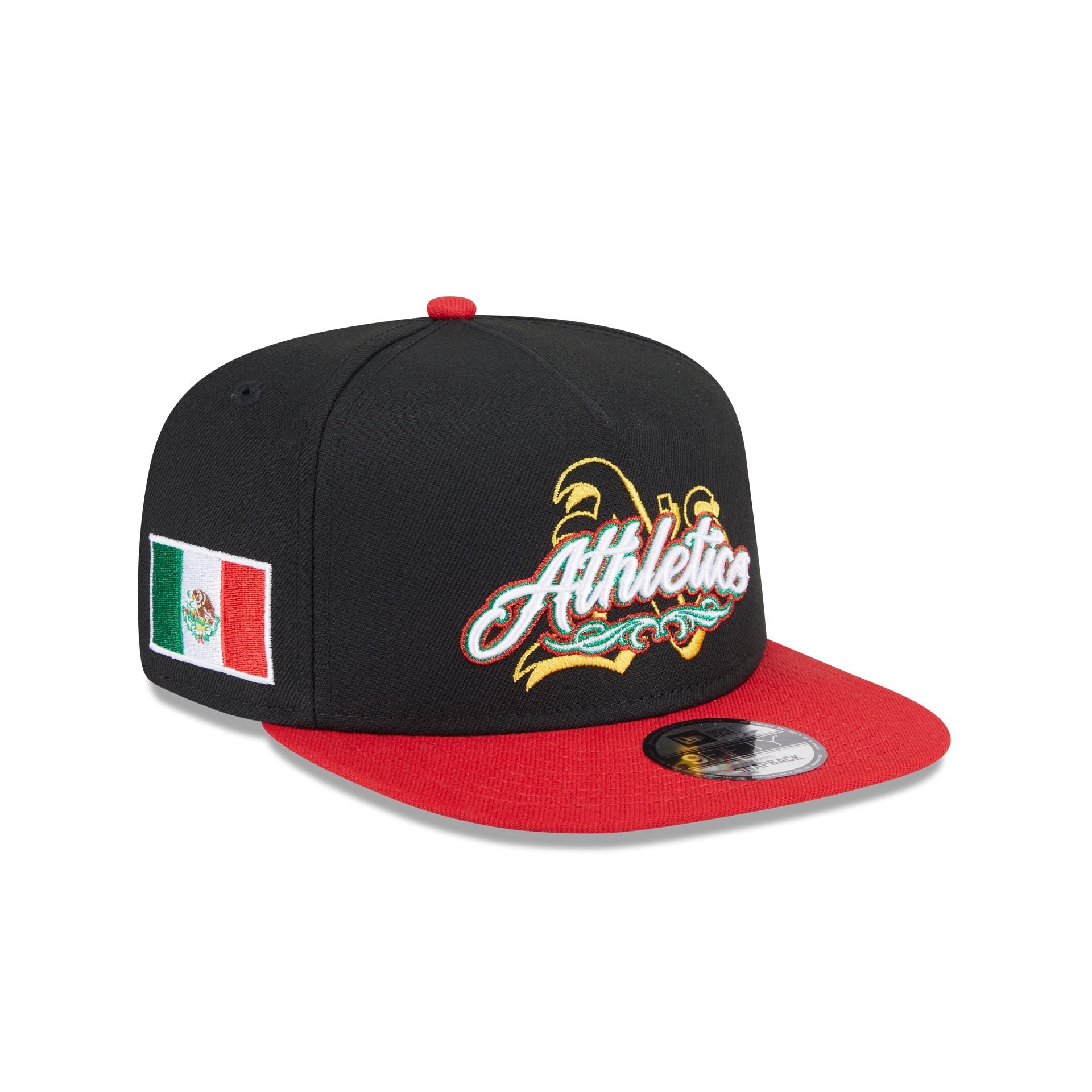 Athletics City Script 9FIFTY A-Frame Snapback Hat