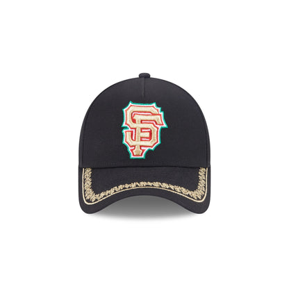 San Francisco Giants Ornate Visor 9FORTY A-Frame Snapback Hat