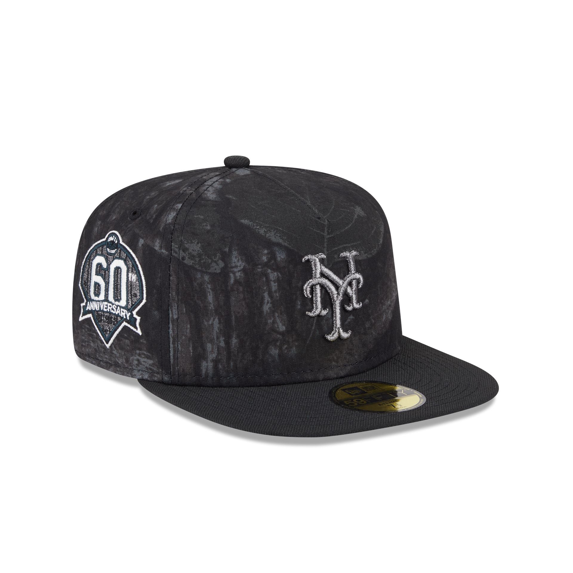 Just Caps Ripstop Camo New York Mets 59FIFTY A-Frame Fitted Hat