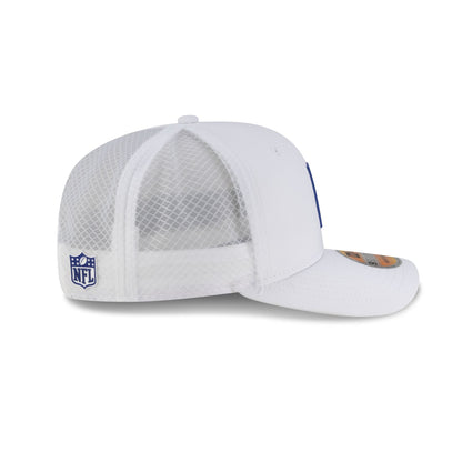 Buffalo Bills 2025 Sideline Hot Weather White 9SEVENTY Trucker Hat