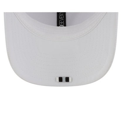 Las Vegas Raiders 2025 Sideline Hot Weather White 9SEVENTY Trucker Hat