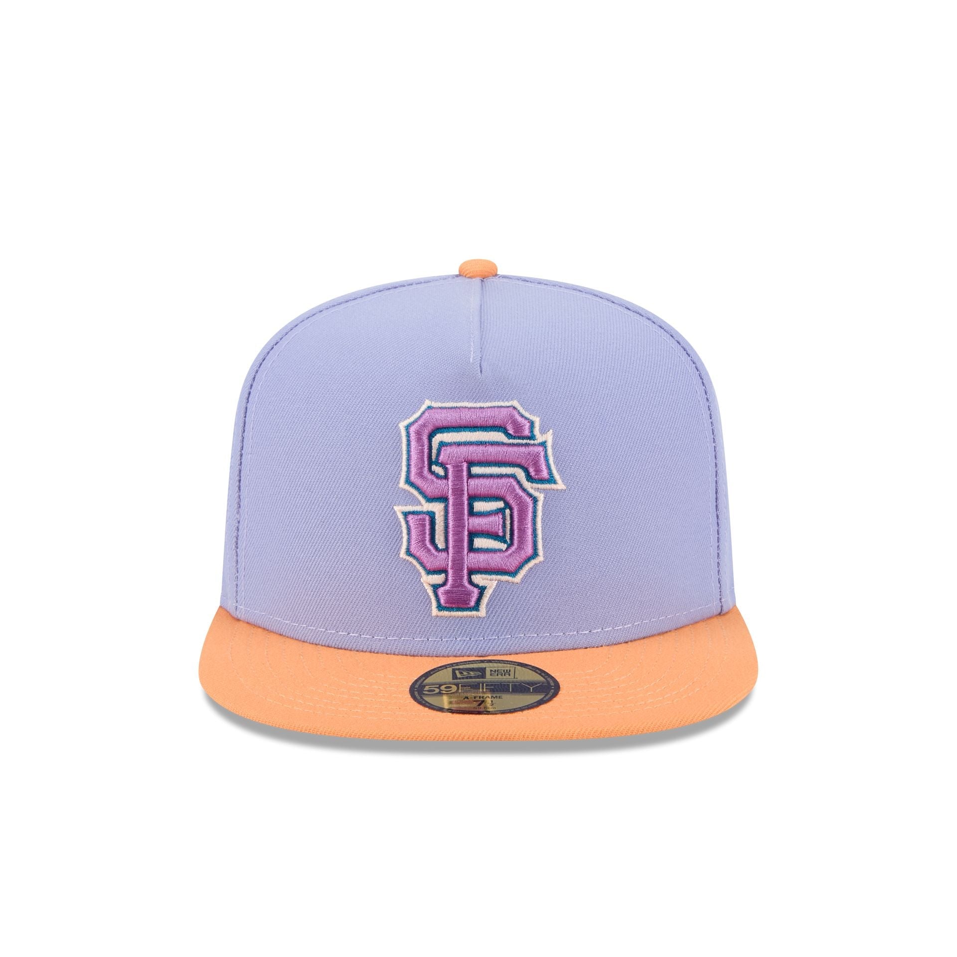 San Francisco Giants Lavender 59FIFTY A-Frame Fitted Hat