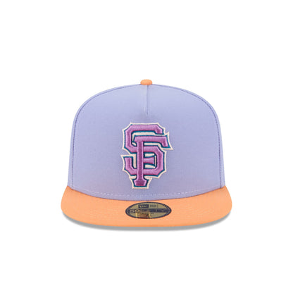 San Francisco Giants Lavender 59FIFTY A-Frame Fitted Hat