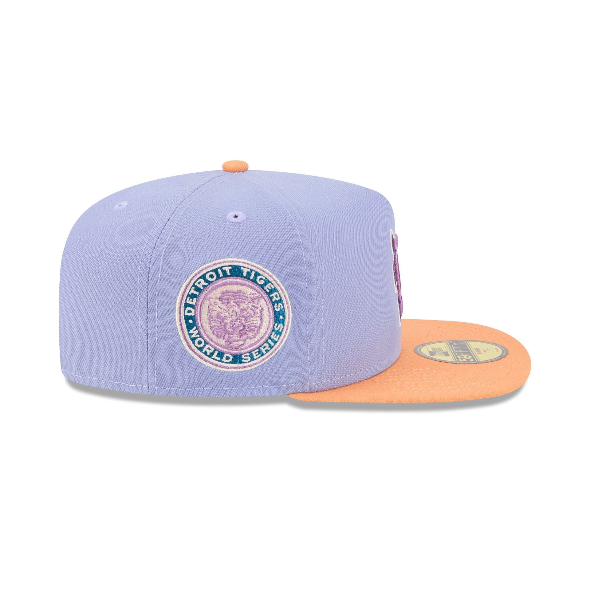 Detroit Tigers Lavender 59FIFTY A-Frame Fitted Hat