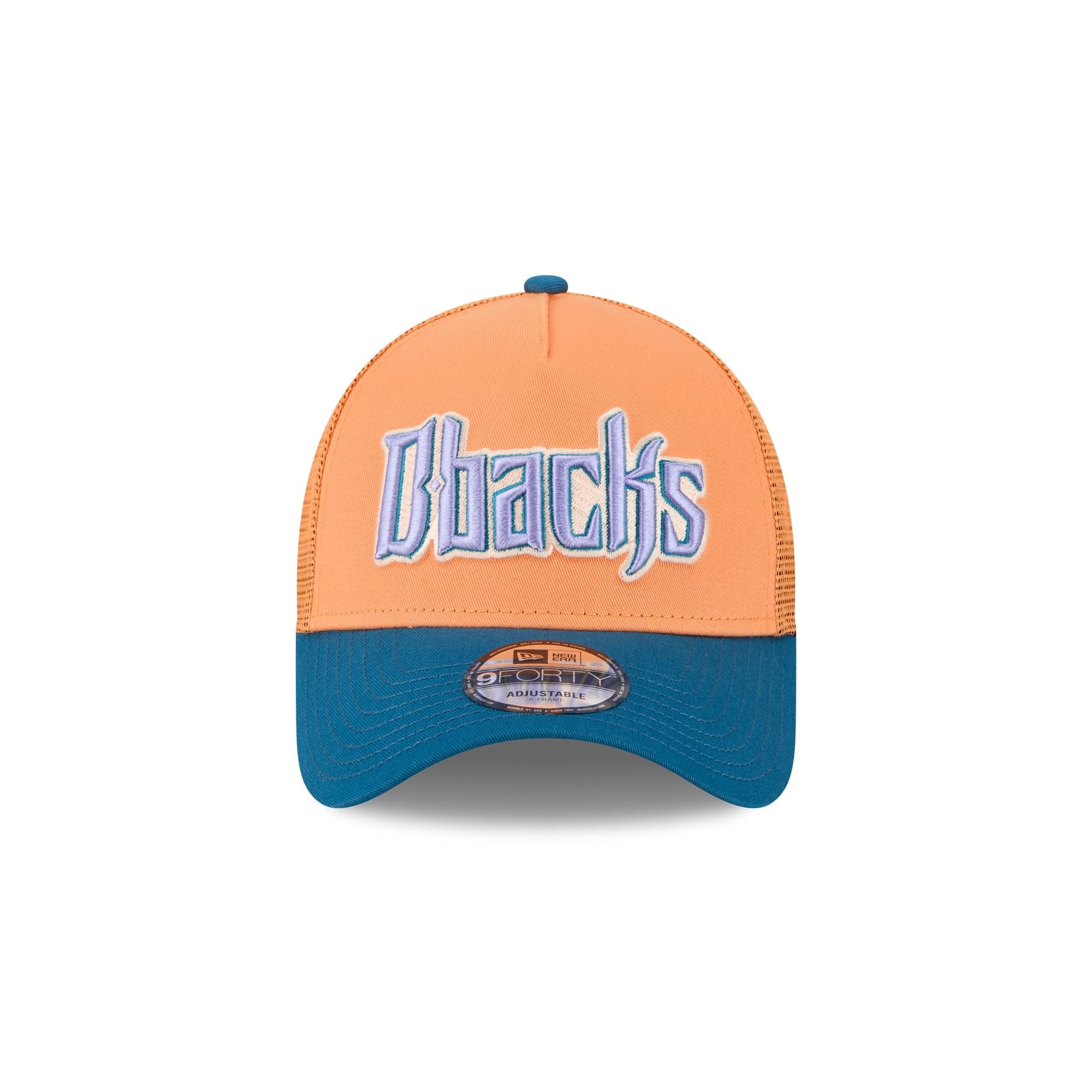 Arizona Diamondbacks Orange Glaze 9FORTY A-Frame Trucker Hat