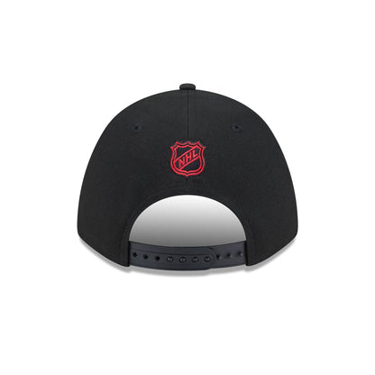 Chicago Blackhawks Team Black 9FORTY M-Crown Snapback Hat