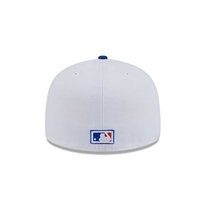 New York Mets Summer Derby White 59FIFTY A-Frame Fitted Hat