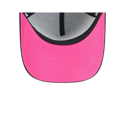 2025 Miami Race Oracle Red Bull Racing Black 9FORTY A-Frame Snapback Hat