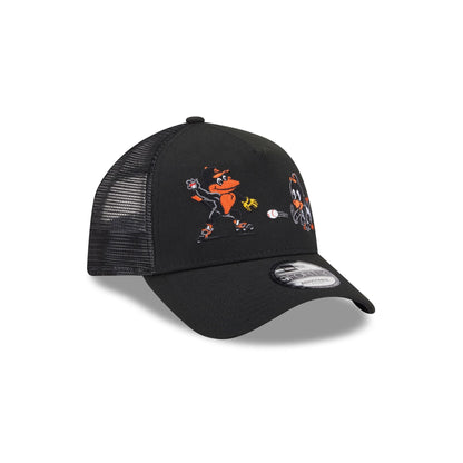 Baltimore Orioles Generation Mascots 9FORTY A-Frame Trucker Hat