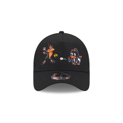 Baltimore Orioles Generation Mascots 9FORTY A-Frame Trucker Hat