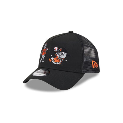 San Francisco Giants Generation Mascots 9FORTY A-Frame Trucker Hat