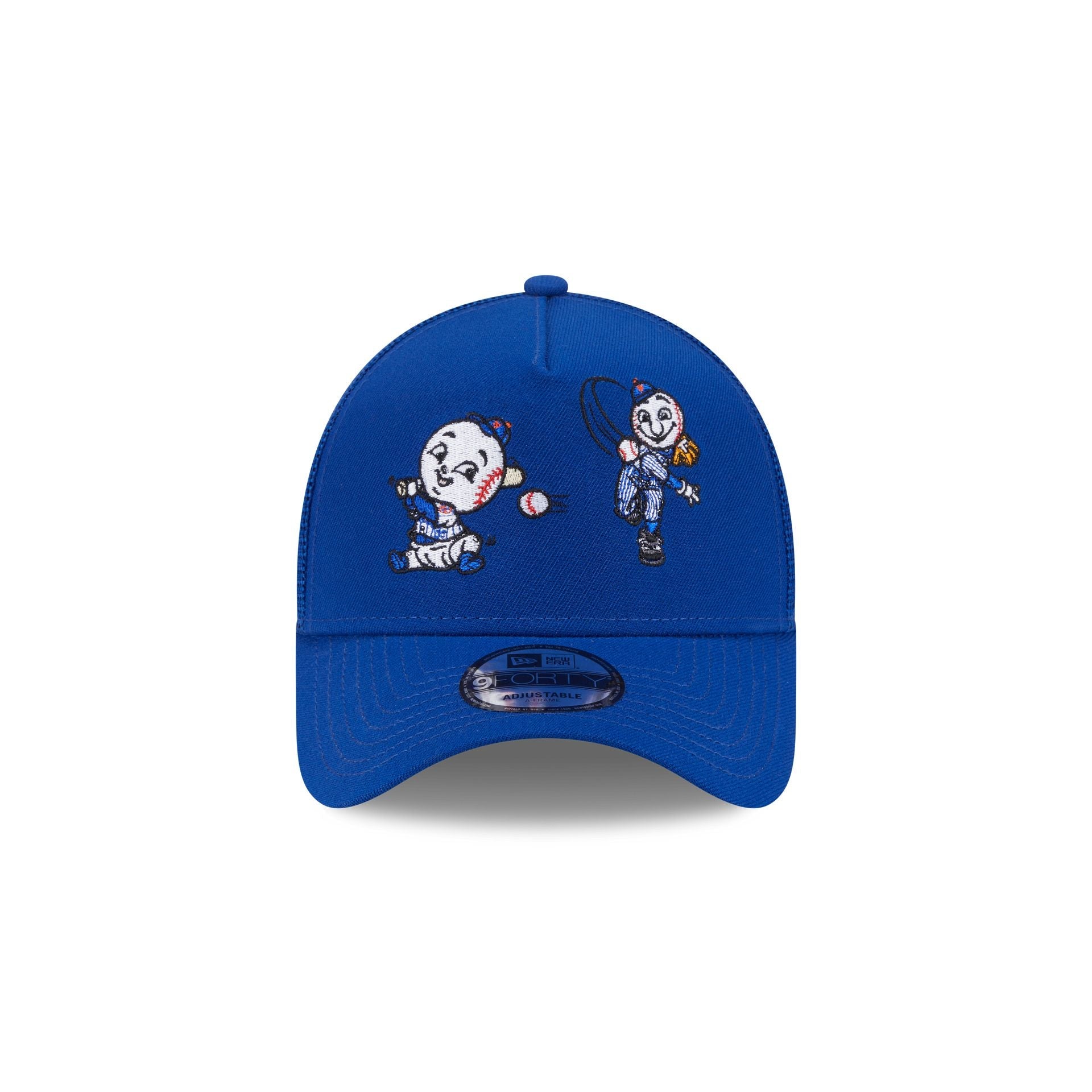 New York Mets Generation Mascots 9FORTY A-Frame Trucker Hat