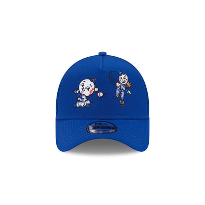 New York Mets Generation Mascots 9FORTY A-Frame Trucker Hat