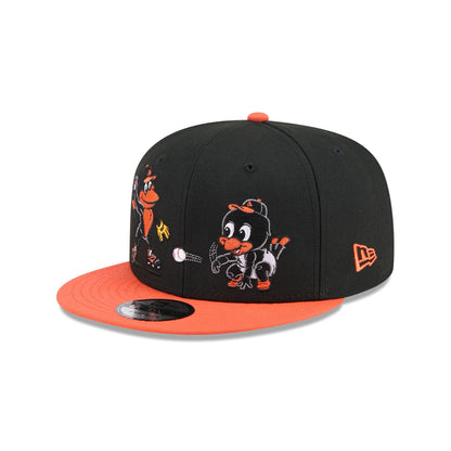 Baltimore Orioles Generation Mascots 9FIFTY Snapback Hat