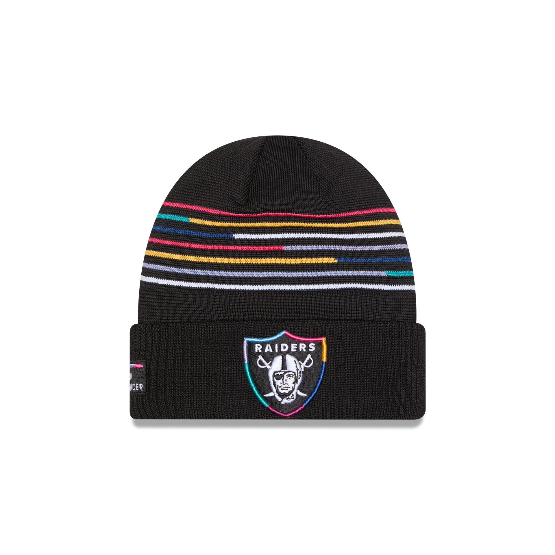 Las Vegas Raiders 2025 Crucial Catch Cuff Knit Hat