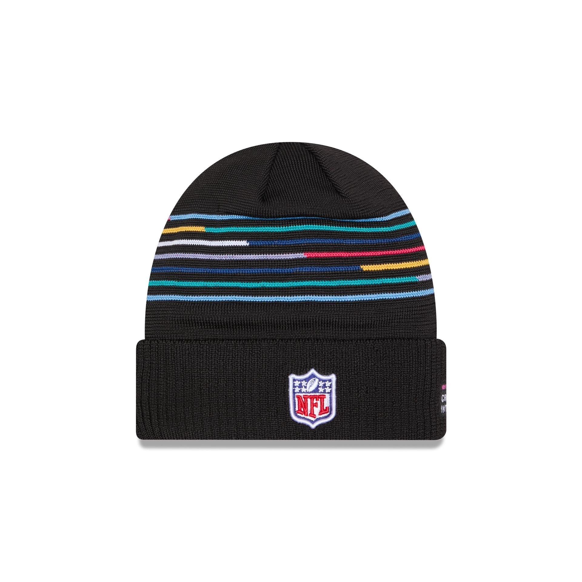 Las Vegas Raiders 2025 Crucial Catch Cuff Knit Hat