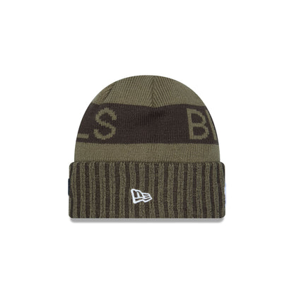 Buffalo Bills 2025 Salute to Service Cuff Knit Hat