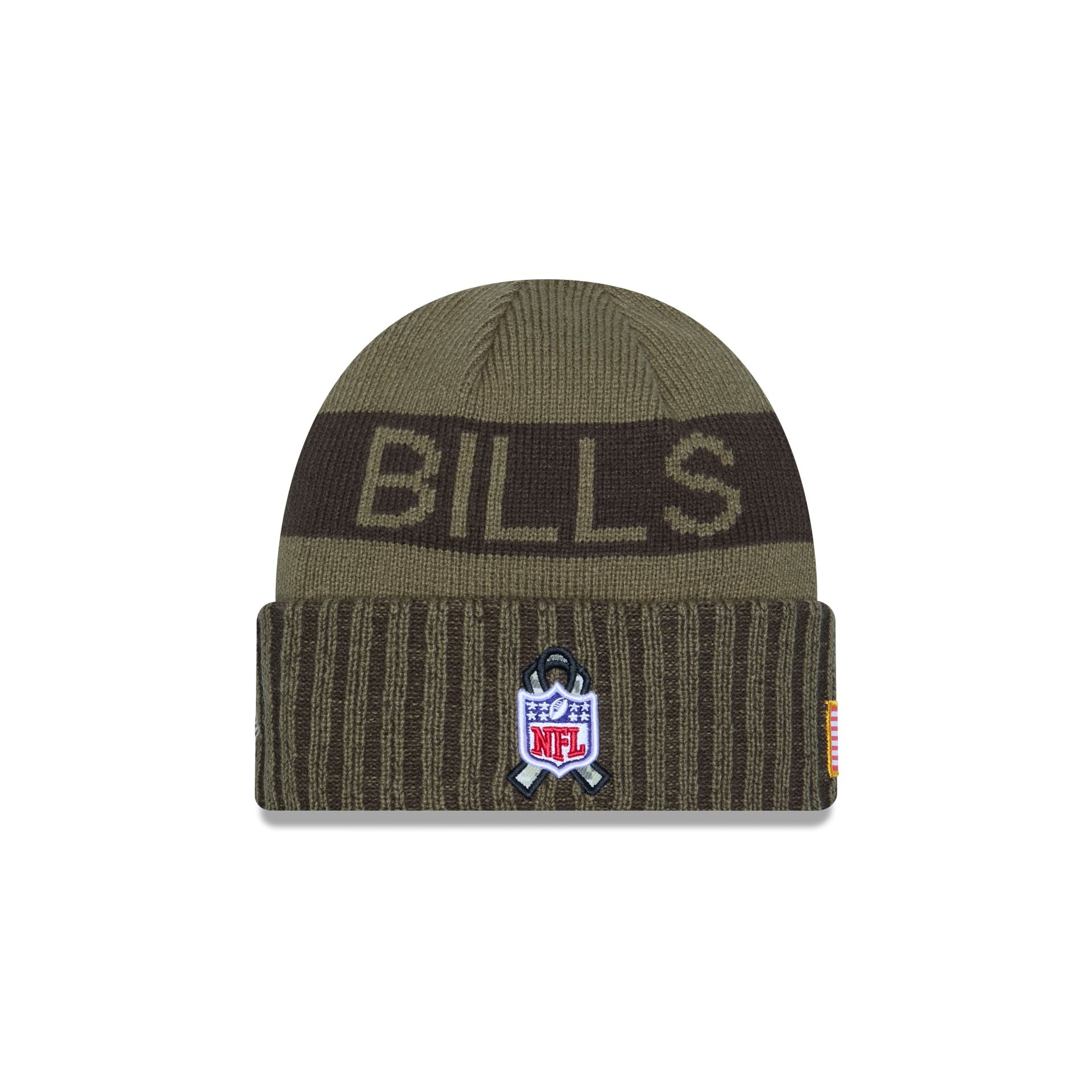 Buffalo Bills 2025 Salute to Service Cuff Knit Hat