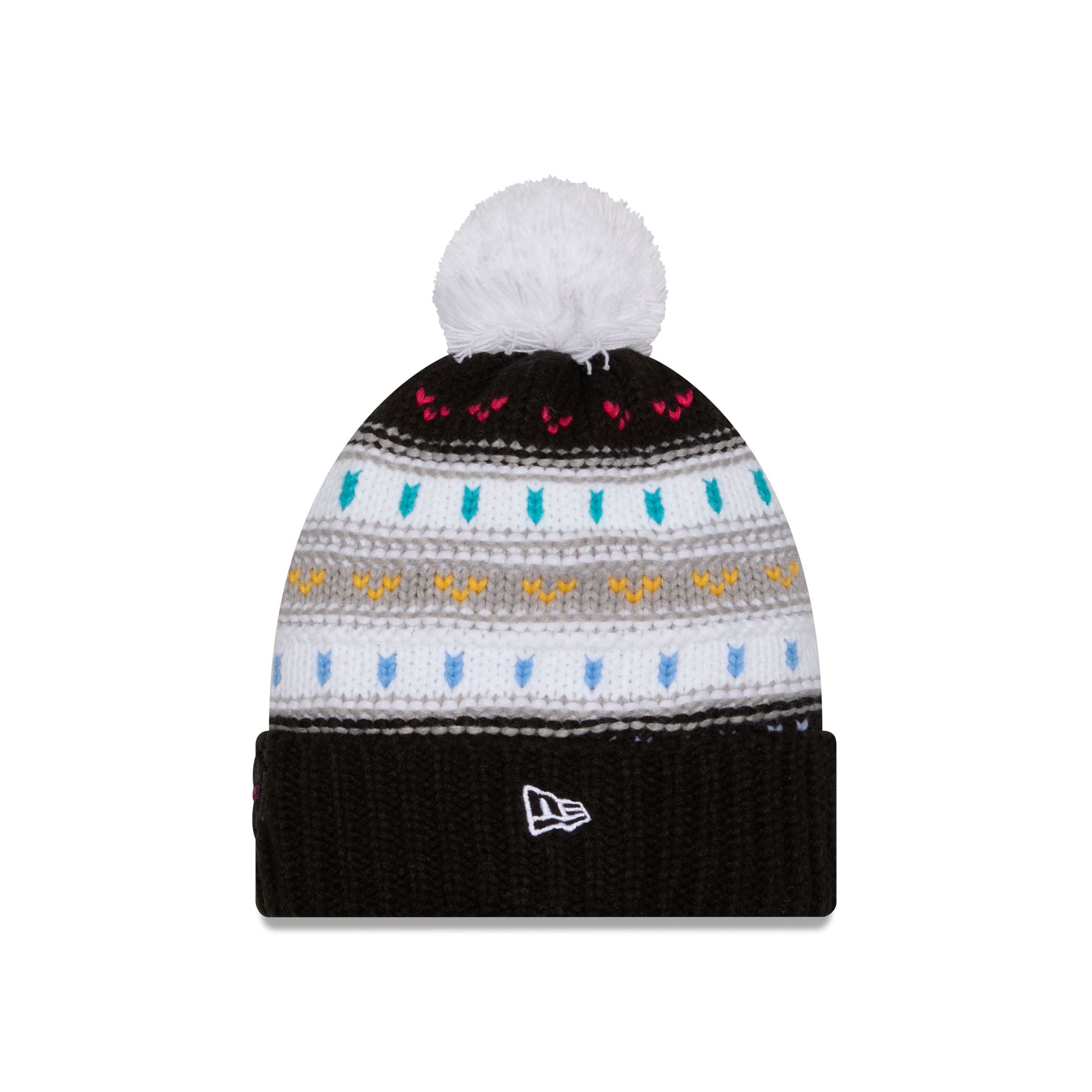 Buffalo Bills 2025 Crucial Catch Women's Pom Knit Hat