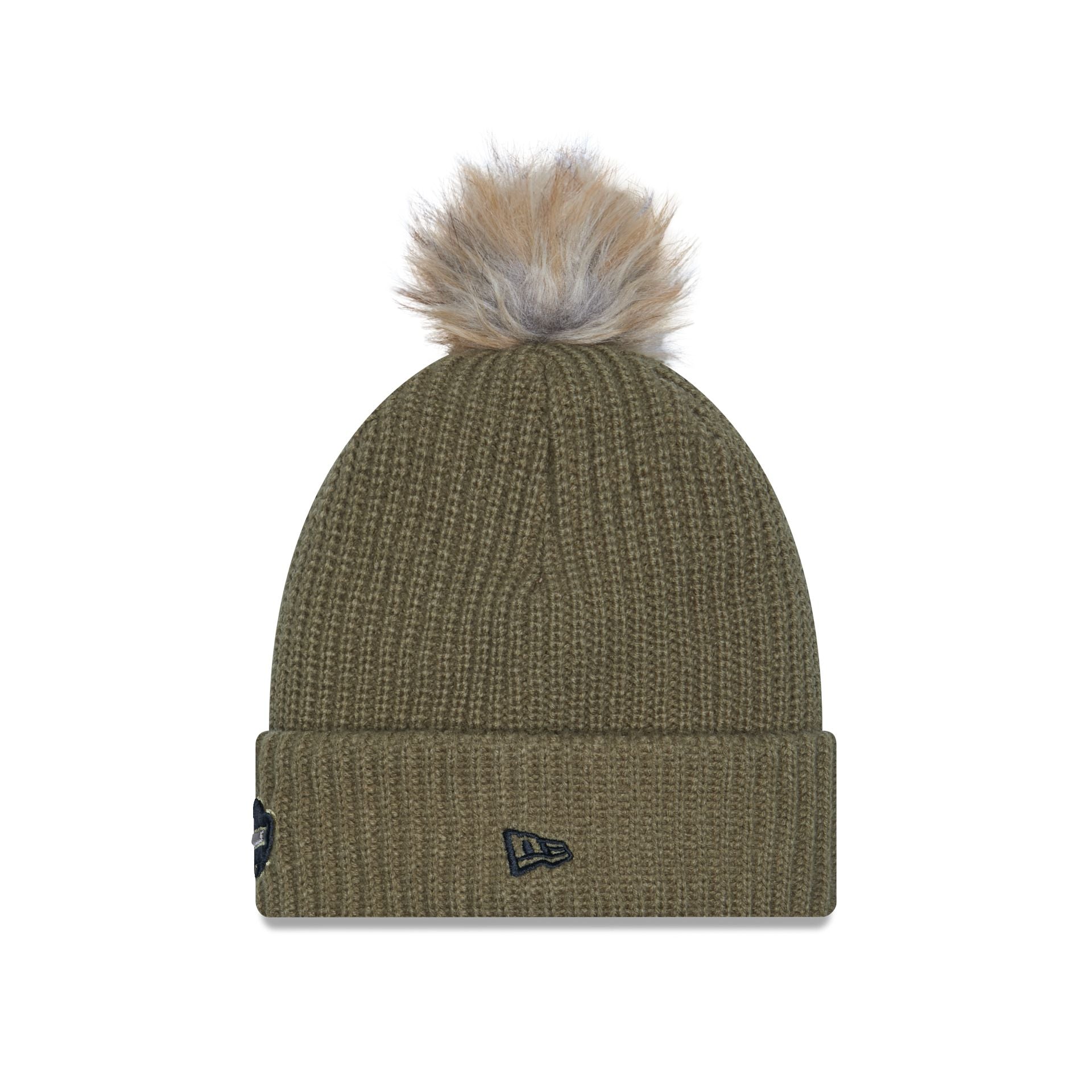 Buffalo Bills 2025 Salute to Service Women's Pom Knit Hat