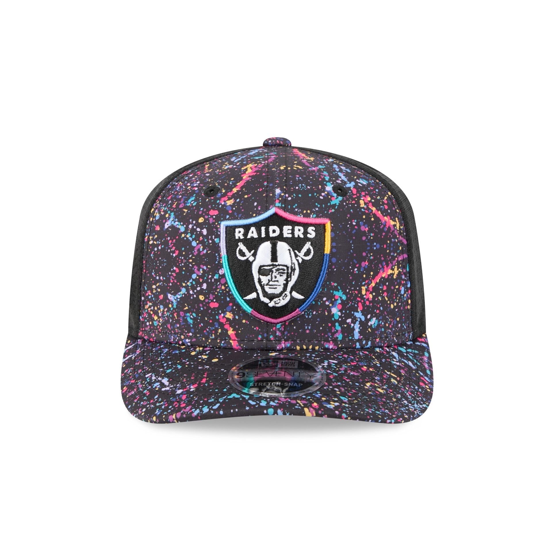 Las Vegas Raiders 2025 Crucial Catch 9SEVENTY Trucker Hat