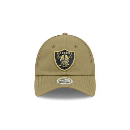Las Vegas Raiders 2025 Salute to Service Women's Open Back Ponytail Hat