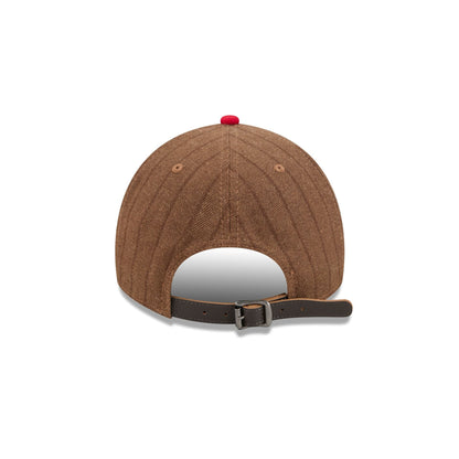 St. Louis Cardinals Three Looms Wool Pinstripe 9TWENTY A-Frame Adjustable Hat