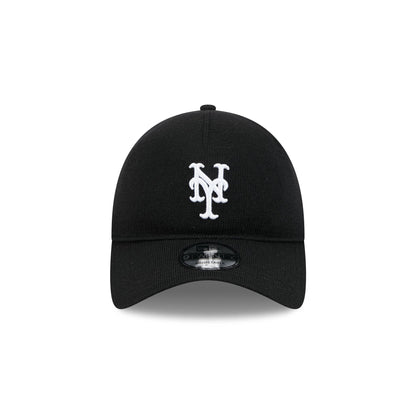 New York Mets Merino Wool Black 9TWENTY Adjustable Hat