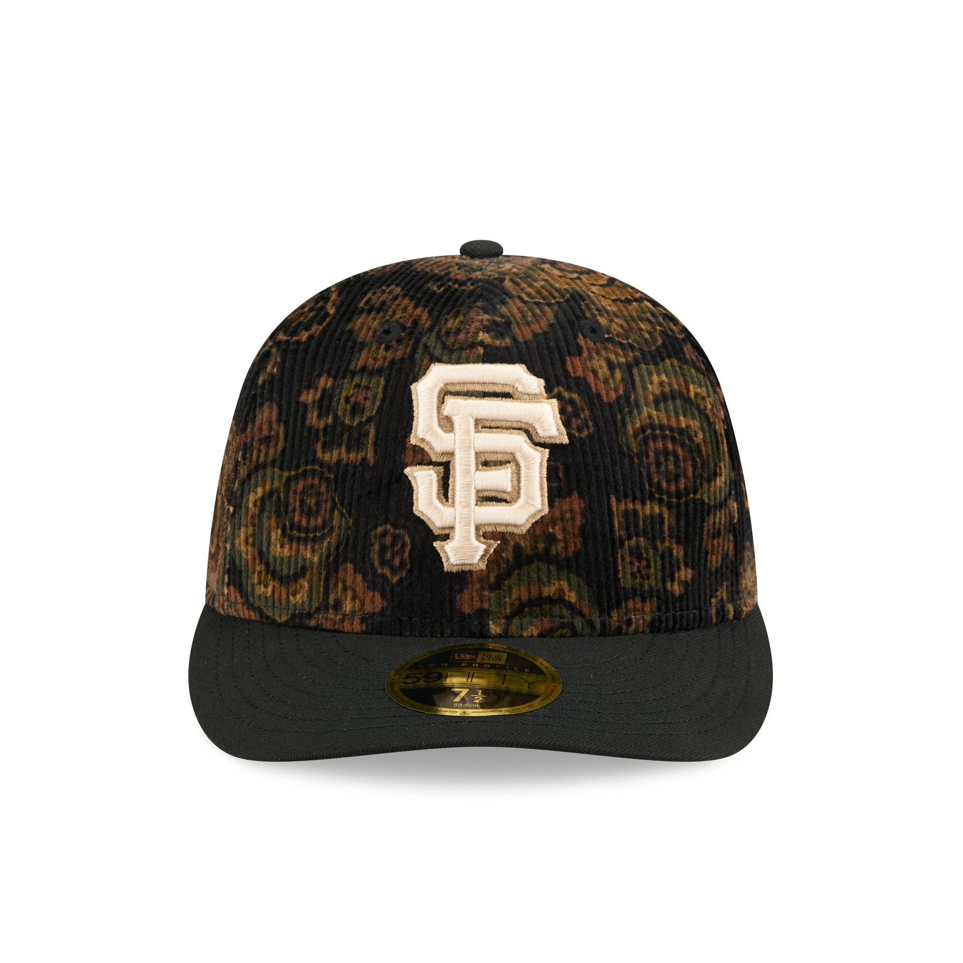 San Francisco Giants Three Looms Floral Cord Low Profile 59FIFTY Fitted Hat