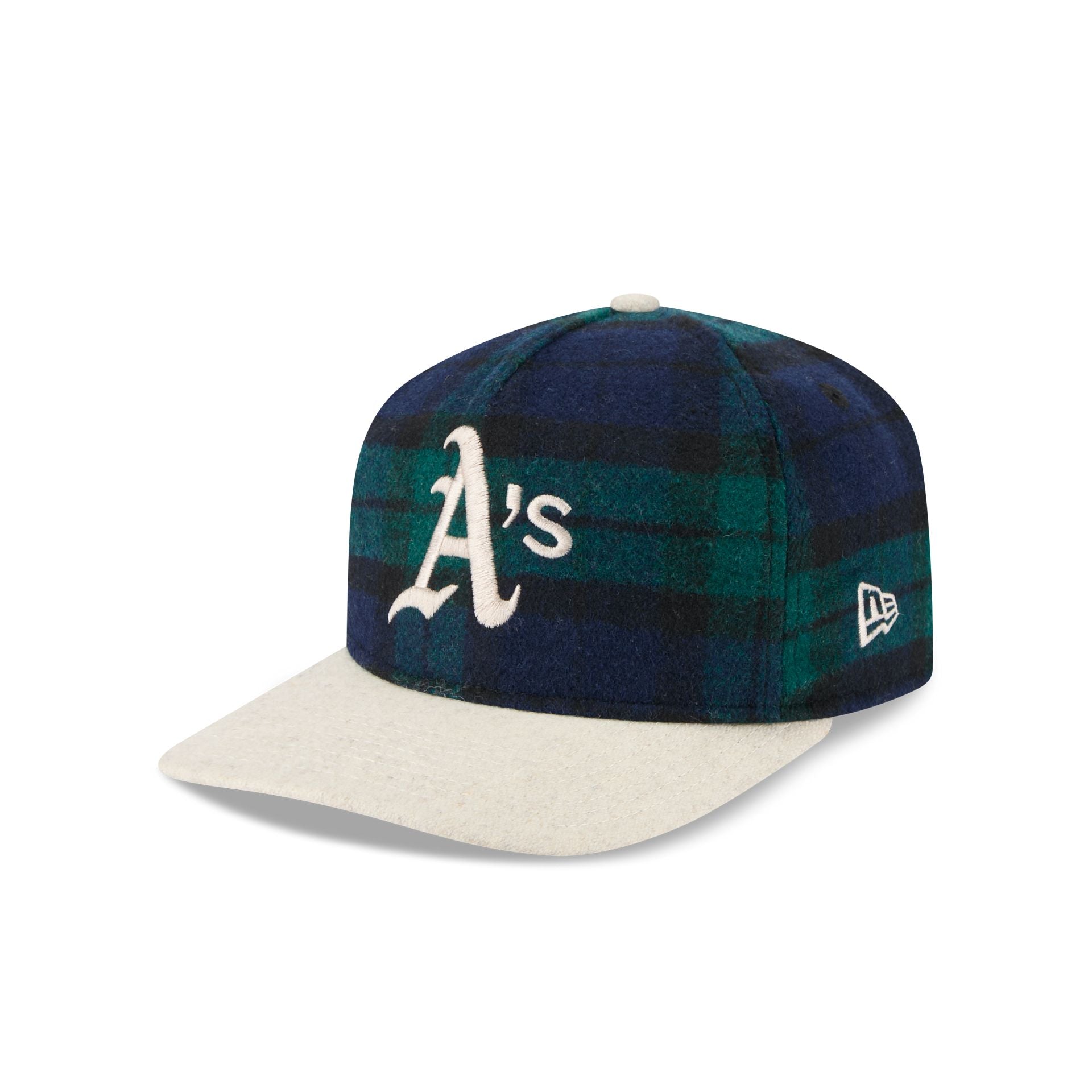 Athletics Plaid Letterman 19TWENTY Adjustable Hat