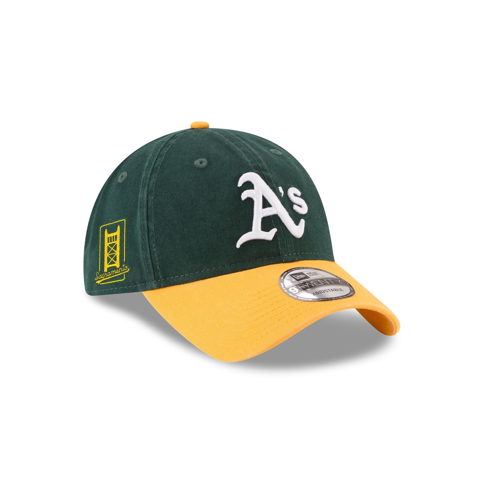 Athletics in Sacramento Sidepatch 9TWENTY Adjustable Hat