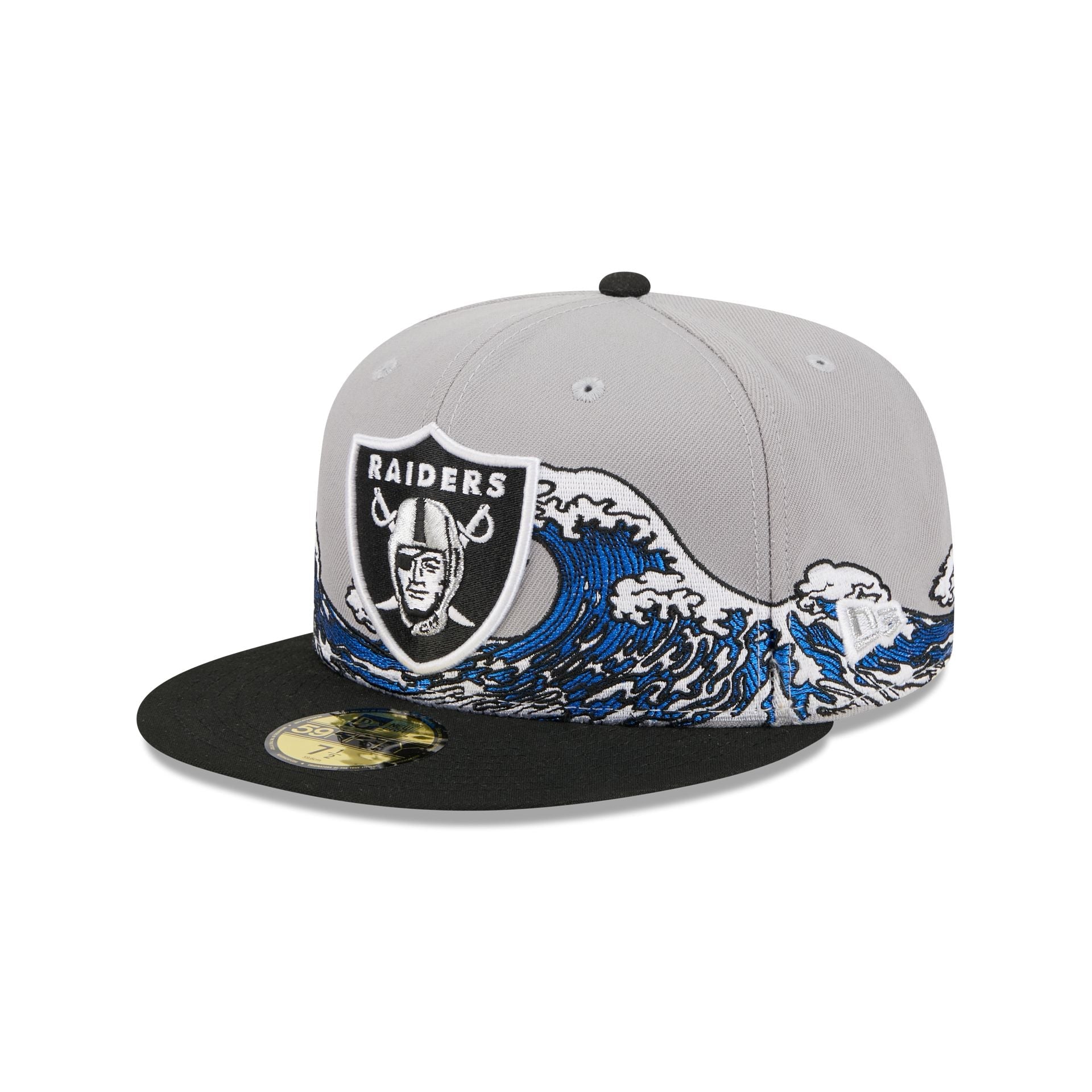 Las Vegas Raiders Tidal Flow 59FIFTY Fitted Hat