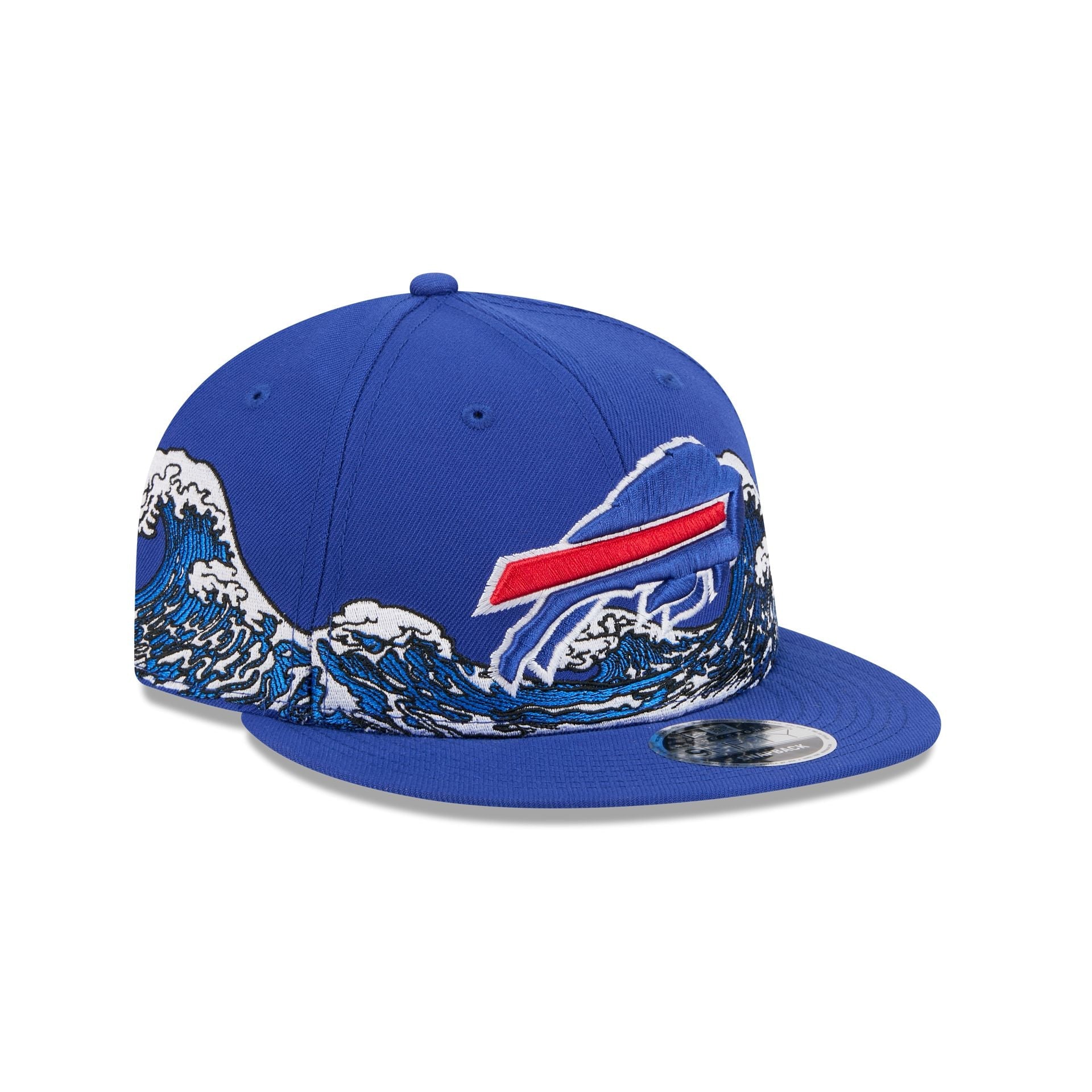 Buffalo Bills Tidal Flow Retro Crown 9FIFTY Adjustable Hat
