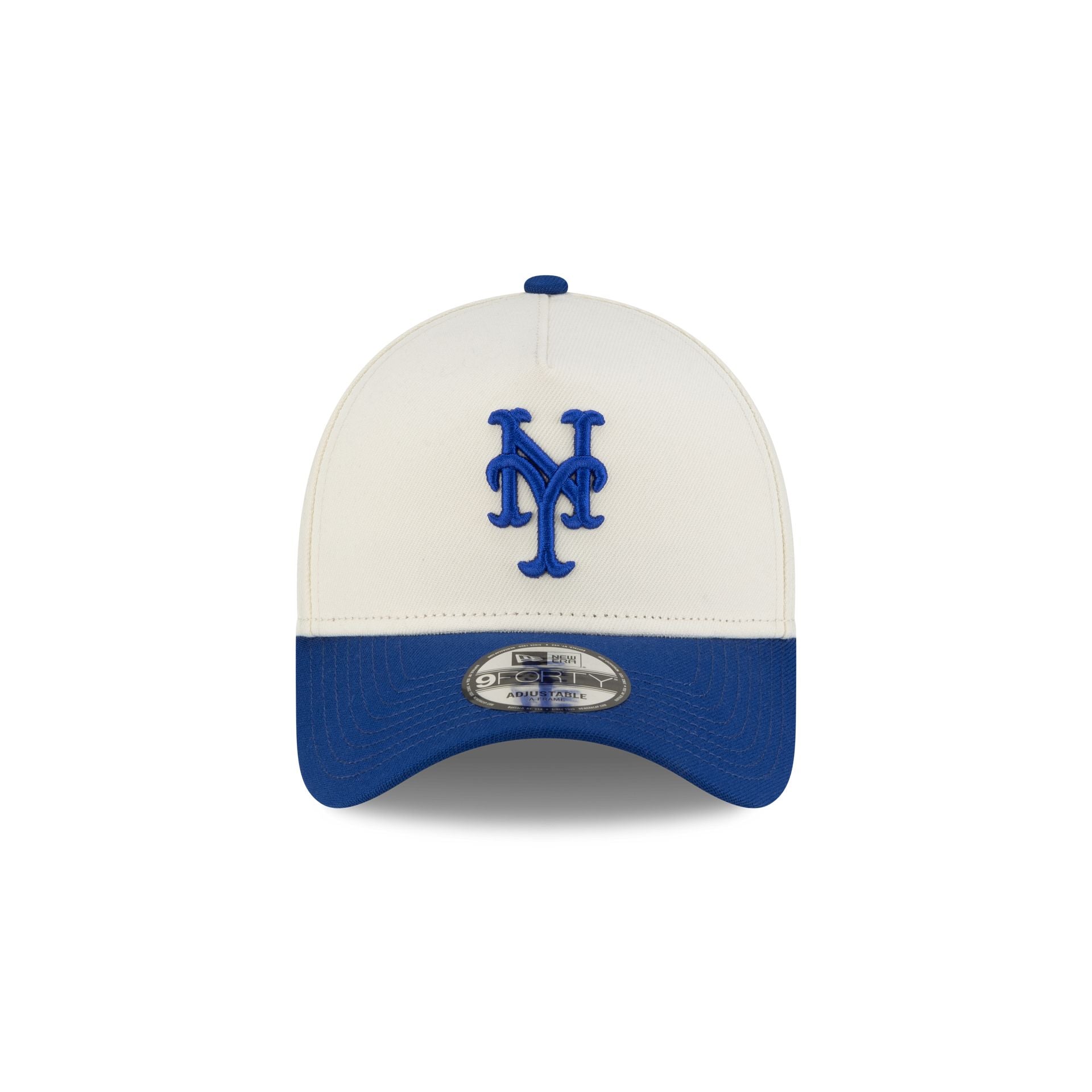 Meanwhile Back in Queens x New York Mets Chrome White 9FORTY A-Frame Snapback Hat