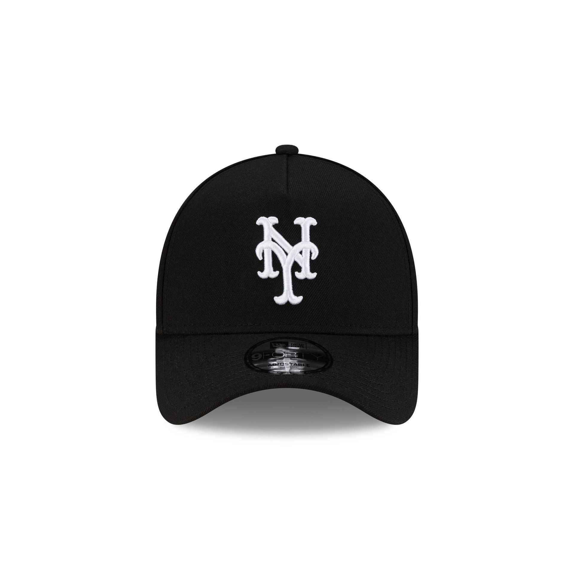 Meanwhile Back in Queens x New York Mets Black 9FORTY A-Frame Snapback Hat