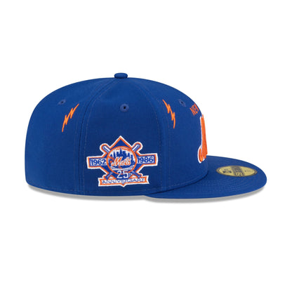 Diet Starts Monday x New York Mets Lightening Bolts 59FIFTY Fitted Hat