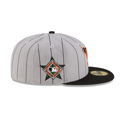 Diet Starts Monday x Baltimore Orioles Pinstripe 59FIFTY Fitted Hat
