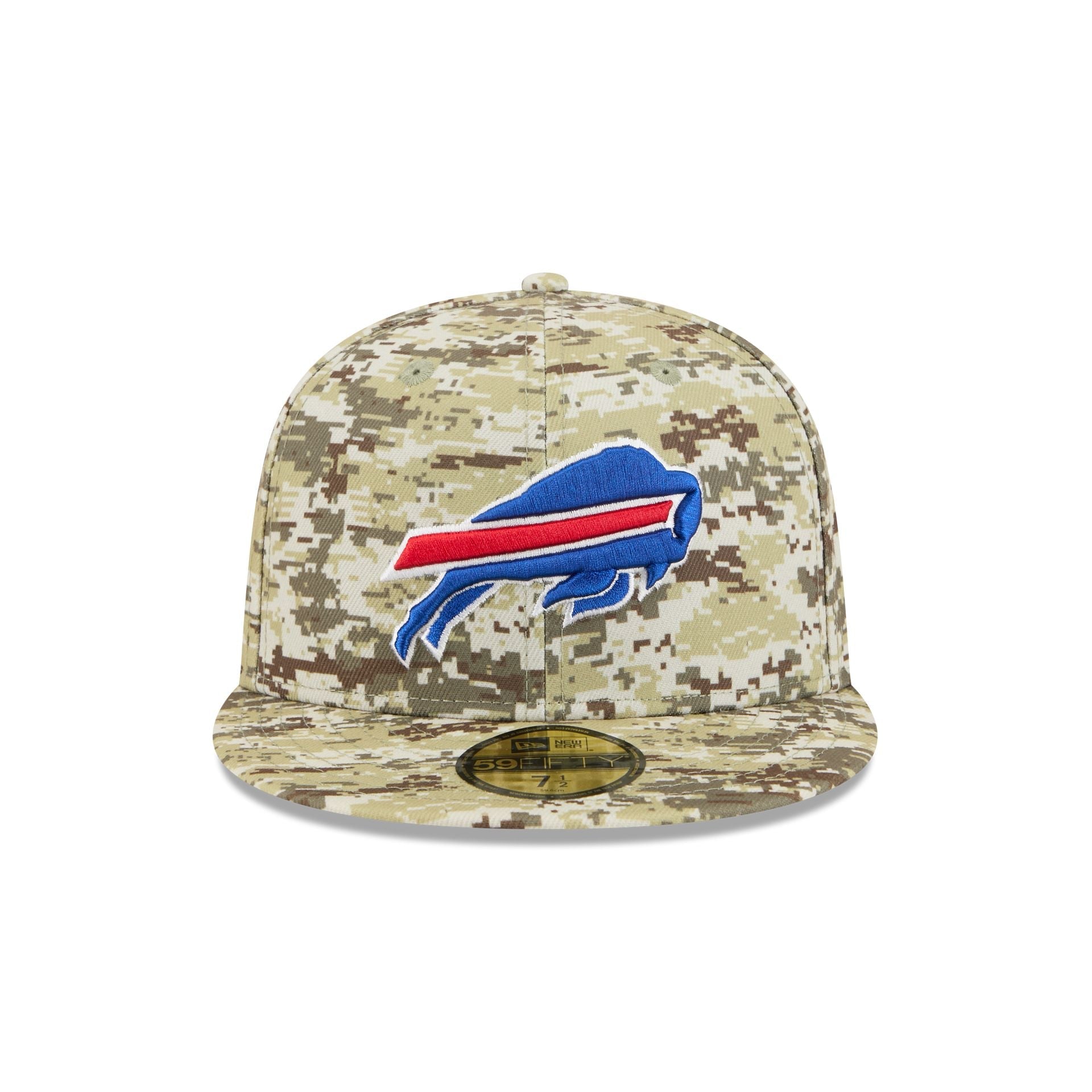 Buffalo Bills 2025 Salute to Service Fan Gear 59FIFTY Fitted Hat
