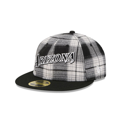 Arizona Diamondbacks Grunge Plaid Retro Crown 59FIFTY Fitted Hat