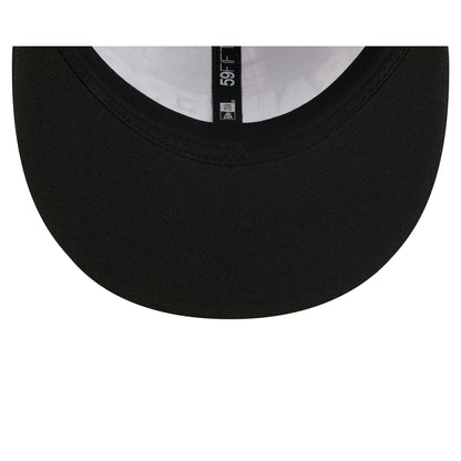 Las Vegas Raiders Grunge Plaid Retro Crown 59FIFTY Fitted Hat