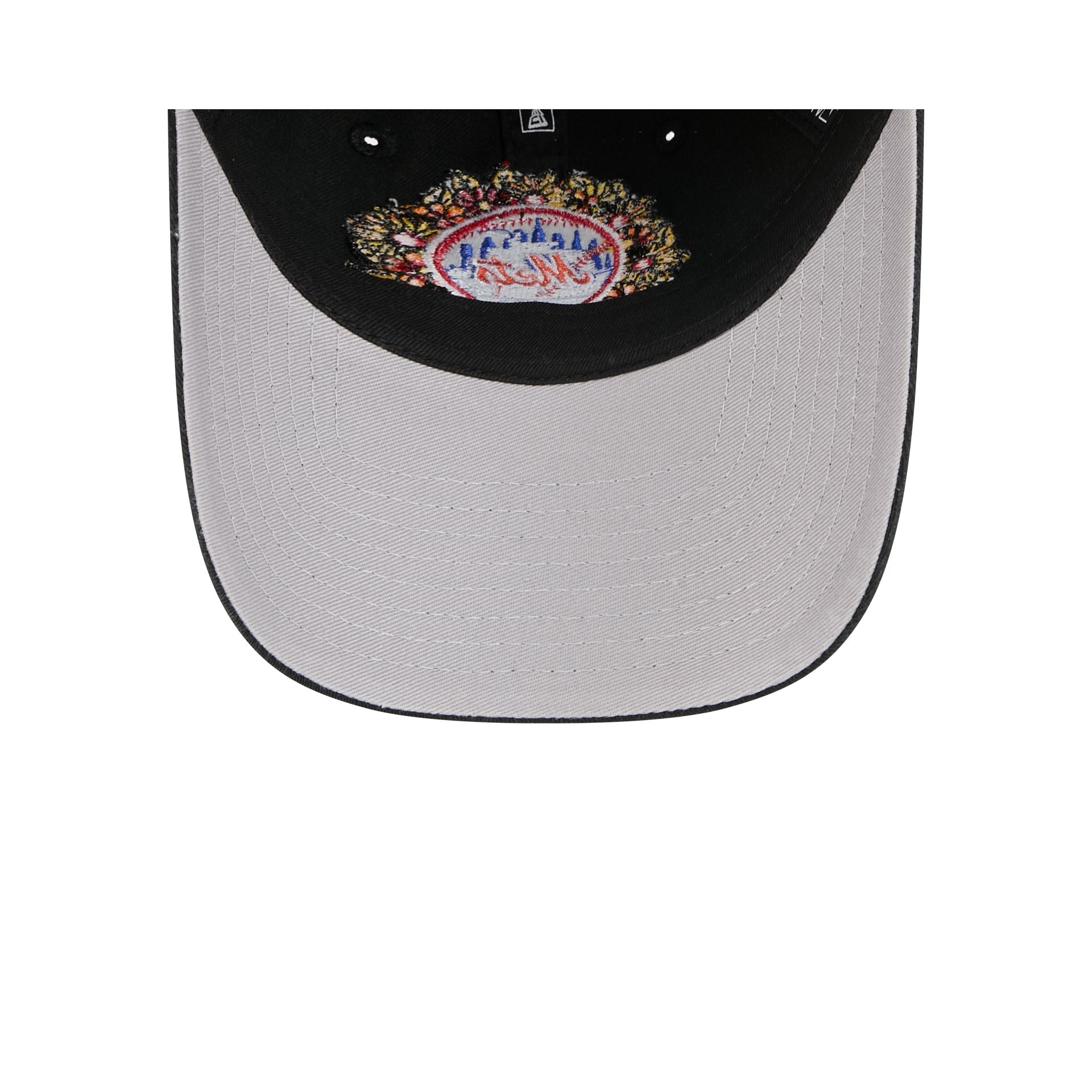 New York Mets Day of the Dead Floral 9TWENTY Adjustable Hat