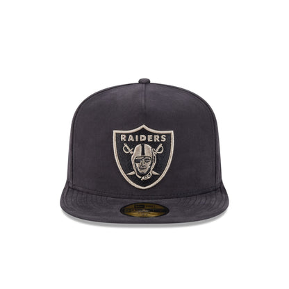 Las Vegas Raiders Quilted 59FIFTY A-Frame Fitted Hat