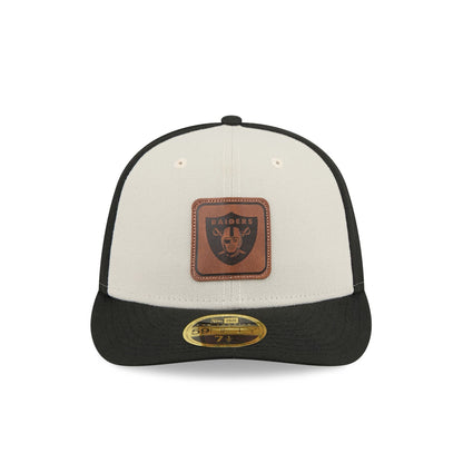 Las Vegas Raiders Quilted Low Profile 59FIFTY Fitted Hat
