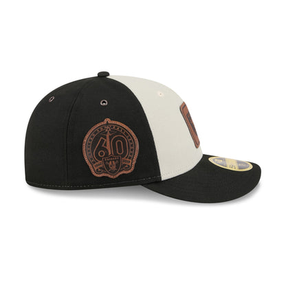 Las Vegas Raiders Quilted Low Profile 59FIFTY Fitted Hat